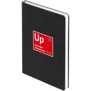 Ежедневник «Разделение труда. Управгений», недатированный, черный